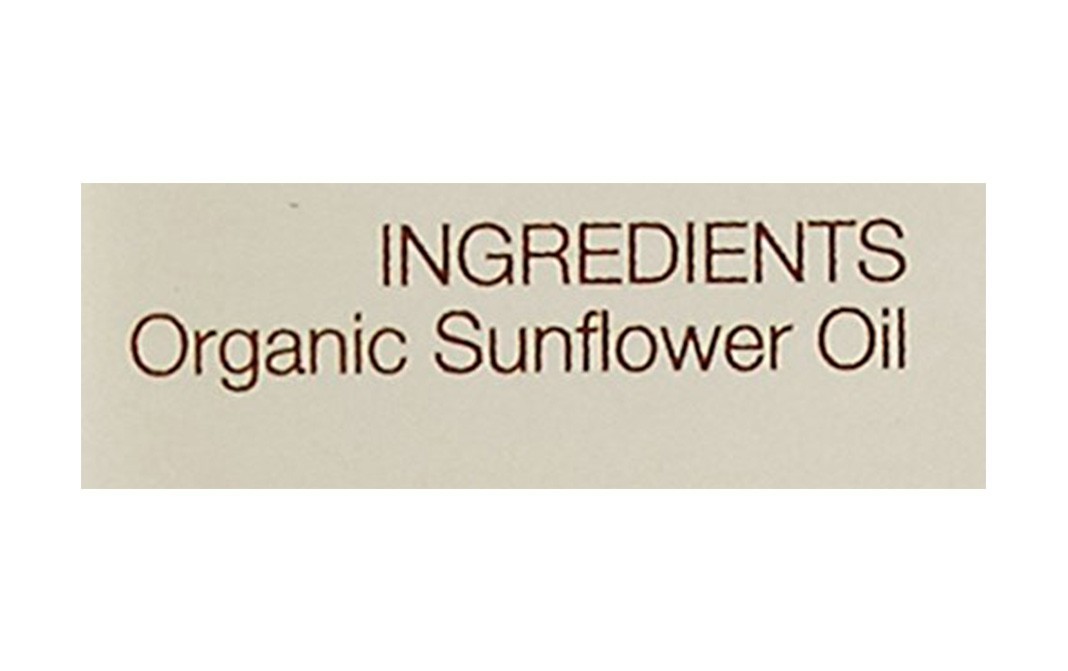 Pure & Sure Organic Sunflower Oil    Glass Bottle  500 millilitre